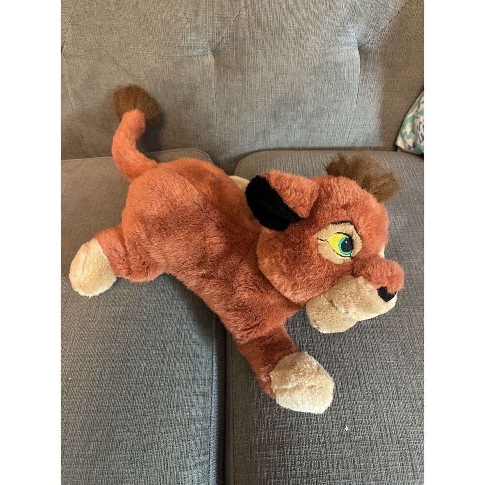 Disney Kovu Stuffed Plush Toy From Lion King 2 Simba's Pride Rare Vintage plush